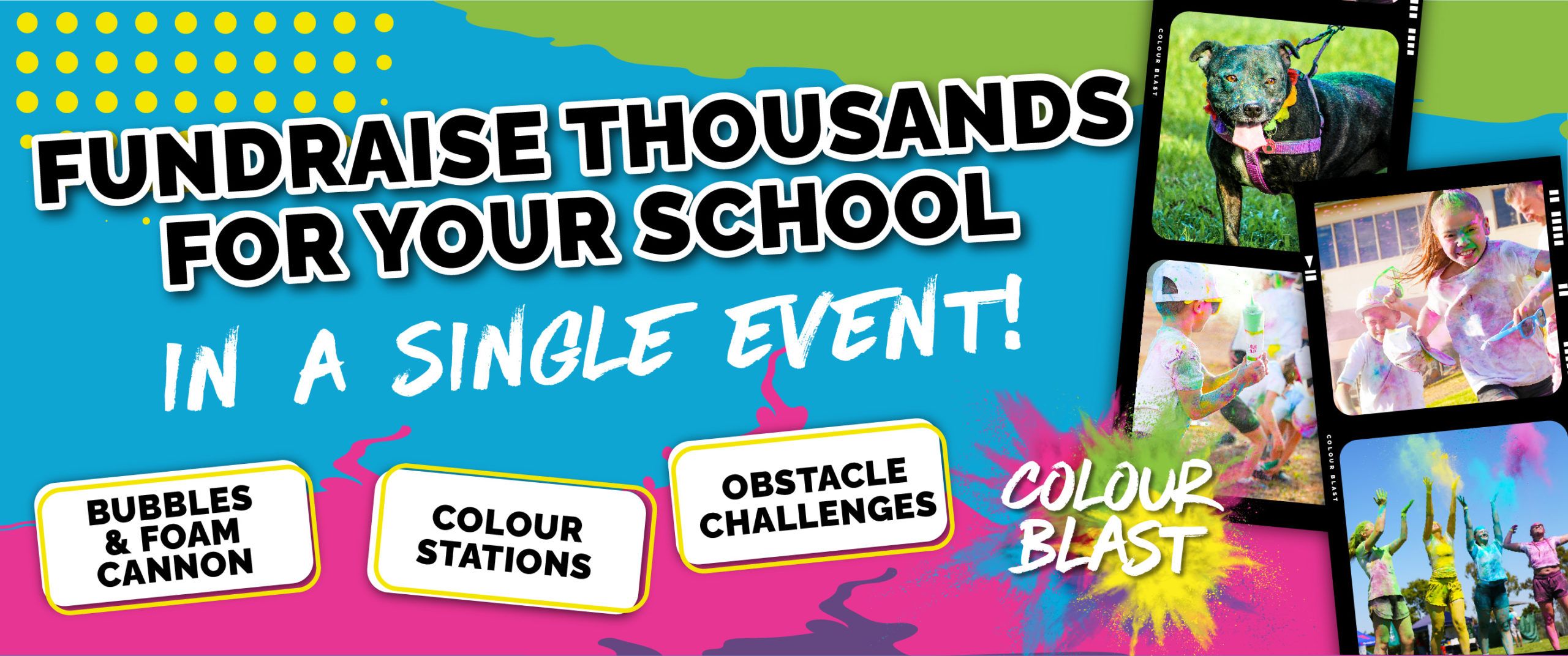 Colour Blast Fundraising Events