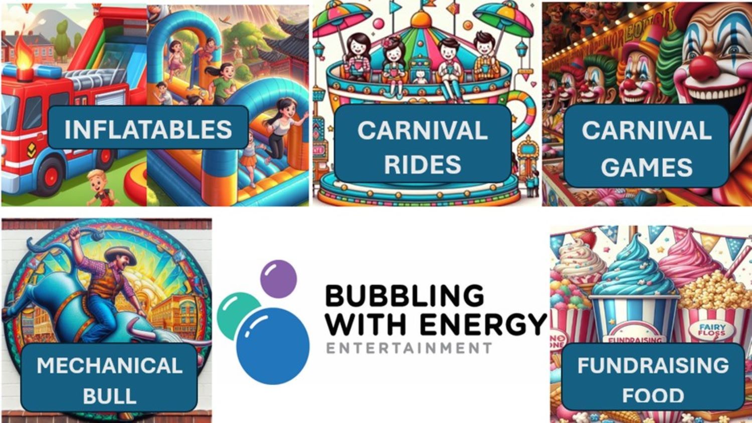 Bubbling with Energy Entertainment