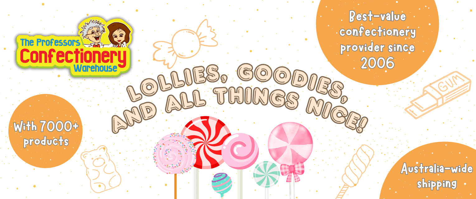 The Professors Lolly Shop Banner